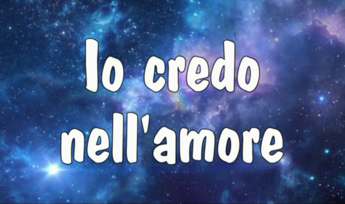 Io credo nell'amore (titolo)
